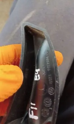 BMW 5 F10 F11 Engine bonnet (hood) release handle 9113984
