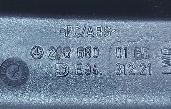 Mercedes-Benz CLK A208 C208 Panel trim 2086800165 E9431221