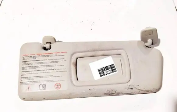 Renault Laguna III Sun visor