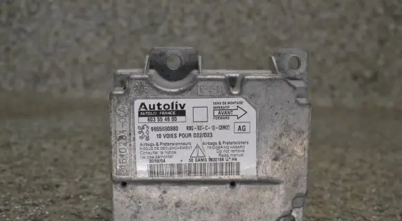 Peugeot 407 Airbag control unit/module 9655880880 603554600