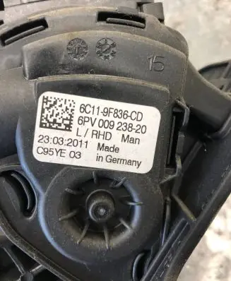Ford Transit Accelerator throttle pedal 6C11-9F836-CD