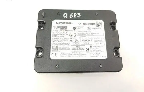 Jeep Grand Cherokee WL Wireless charging module 68487354AC