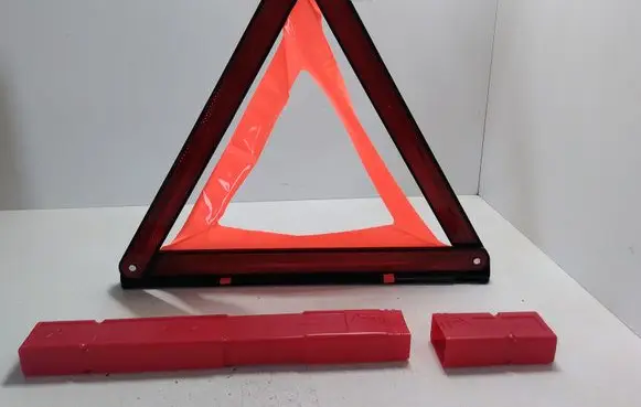 Emergency warning sign
