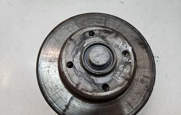 Peugeot 208 Rear brake disc