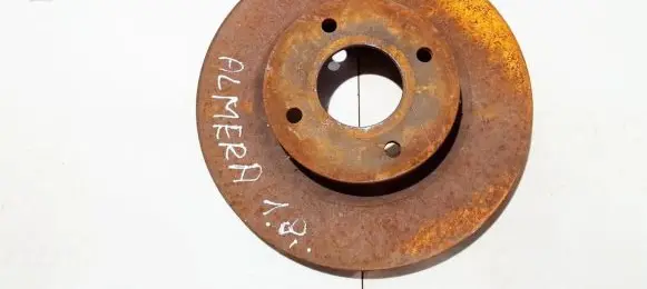 Nissan Almera N16 Front brake disc ventiliuojamas