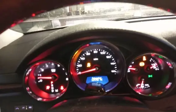 Cadillac CTS Speedometer (instrument cluster) 22822937 TN1575504071