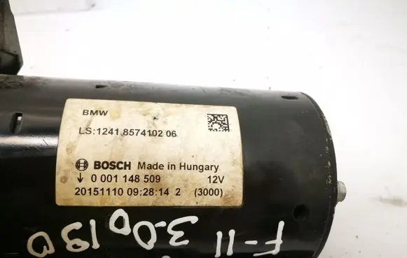 BMW 7 F01 F02 F03 F04 Starter motor 1241857410206 8574102