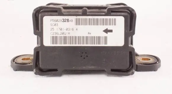 ESP acceleration yaw rate sensor