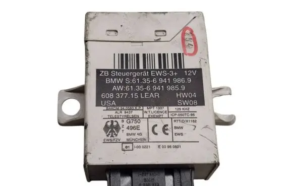 BMW X5 E53 Immobilizer control unit/module 6941985 61356941985 61356941986