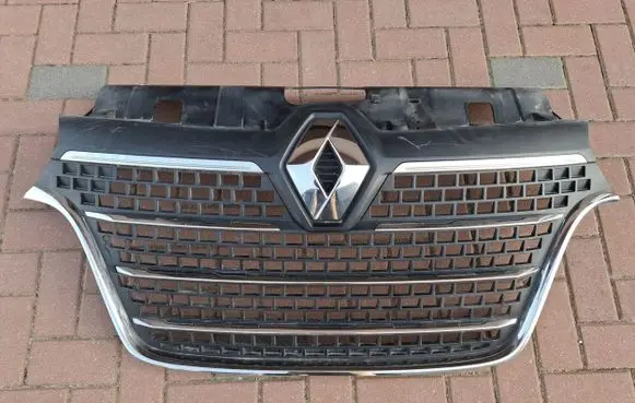 Renault Master III Front bumper upper radiator grill 628959833R