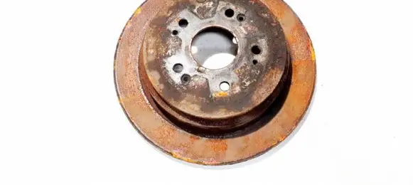 Honda CR-V Rear brake disc neventiliuojamas