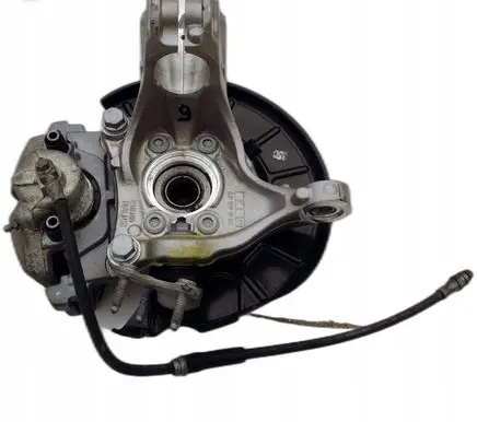 Volkswagen PASSAT B7 Front wheel hub spindle knuckle 3C0407258F