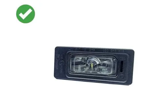 Audi A1 Number plate light 5NA943021 I090084 E215072