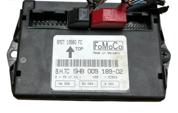 Ford Galaxy Air conditioning/heating control unit 6M2T19980FC 5HB00918902