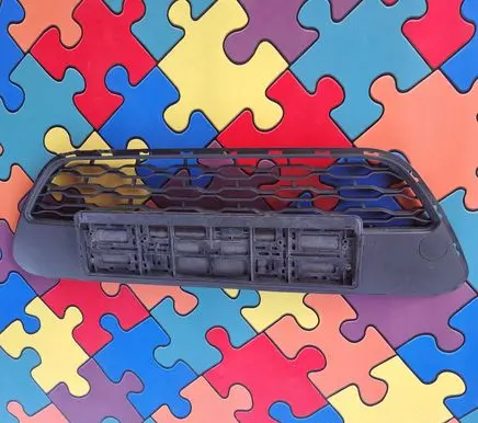 KIA Rio Front bumper lower grill 865611W200