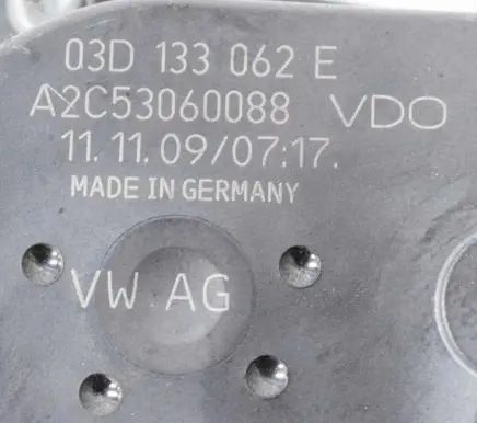 Volkswagen Tiguan Throttle valve