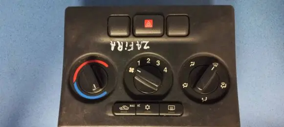 Opel Zafira A Climate control unit 024420732