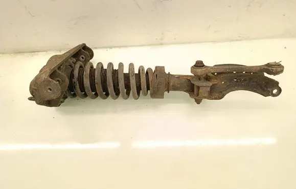 Volkswagen Touareg I Front shock absorber with coil spring 7L6412022N