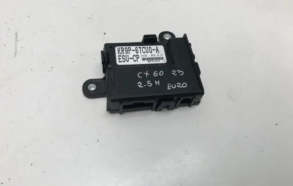 Mazda CX-60 Other control units/modules KR9P67CU0A KA162 KR9P67CU0