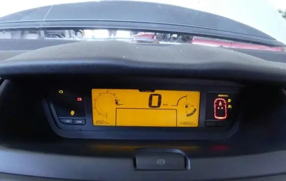 Citroen C4 Grand Picasso Speedometer (instrument cluster) 9666704280 IMPRK1128914