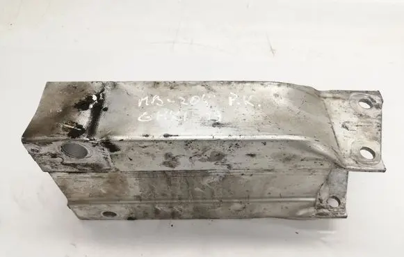 Rear bumper support beam