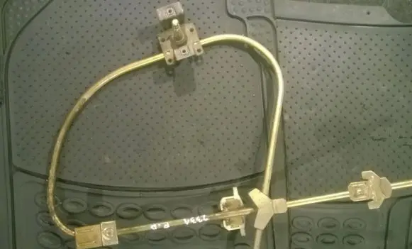 Renault Clio I Sliding door window regulator with motor