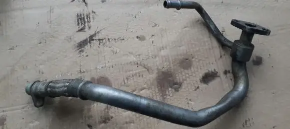 Audi Q7 4L Turbo turbocharger oiling pipe/hose 057145735S