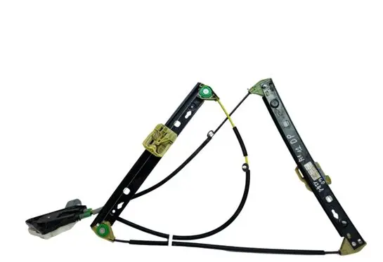 Front door window regulator with motor