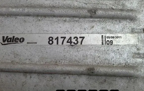 Peugeot 406 Coolant radiator 817437