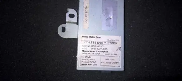 Mazda Xedos 6 Other control units/modules ca01675d2