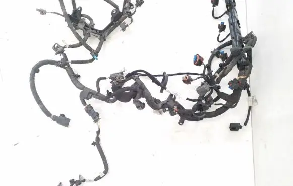 Jaguar XE Engine installation wiring loom H4D312A690BD