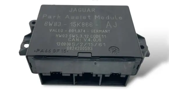 Jaguar XF X250 Parking PDC control unit/module 6W8315K866AJ