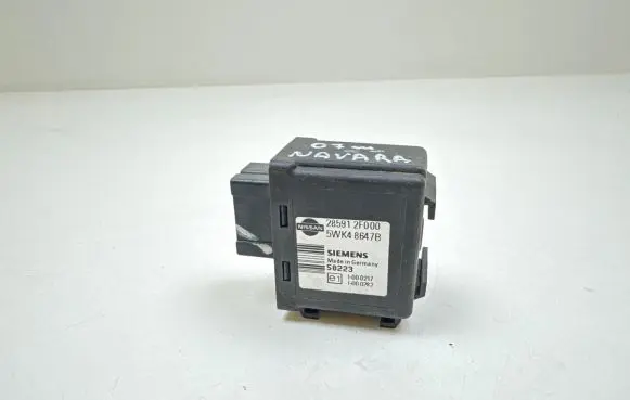 Nissan Navara D40 Immobilizer control unit/module 285912F000 50223 5WK48647B