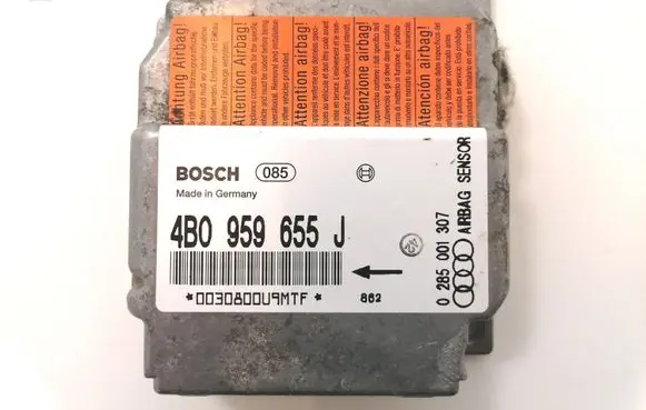 Audi A6 S6 C5 4B Airbag control unit/module 4B0959655J 0285001307