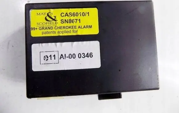Jeep Grand Cherokee (WJ) Other control units/modules CAS60101