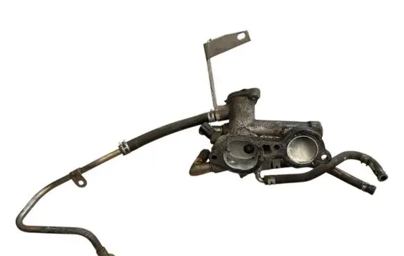 Mitsubishi Lancer Evolution X Thermostat housing 080314d