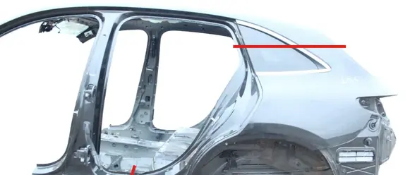 Mercedes-Benz EQC Rear quarter panel 