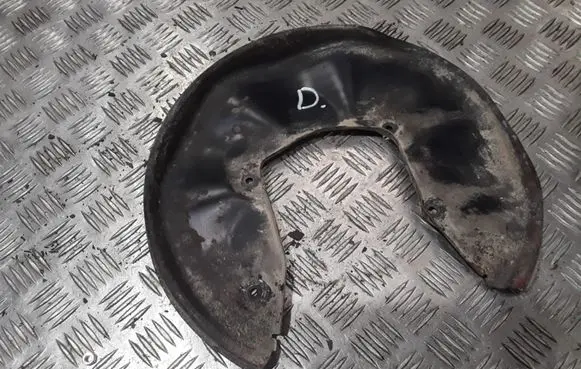 Audi A6 S6 C6 4F Front brake disc dust cover plate 