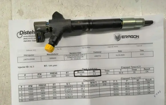 Toyota Verso Fuel injector 2367029136 2367029135 236700R080