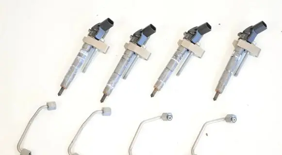 Mercedes-Benz GLC X253 C253 Fuel injectors set A6510702987