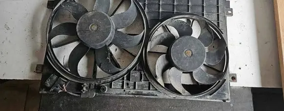 Ford S-MAX Radiator cooling fan shroud 1K0121207T 1355D300195