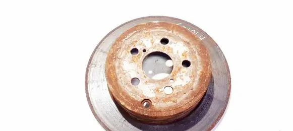 Toyota Avensis T250 Rear brake disc neventiliuojamas