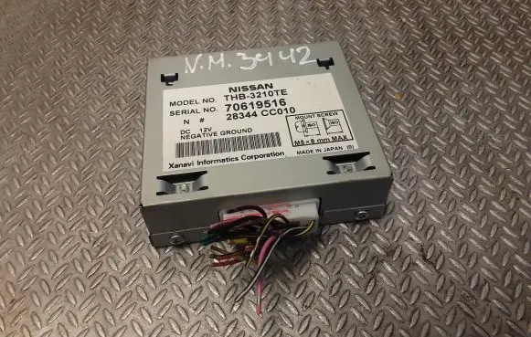 Nissan Murano Z50 GPS navigation control unit/module 28344CC010