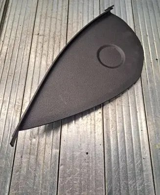 Dashboard side end trim