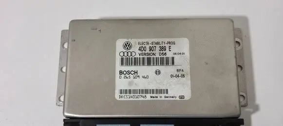 Audi A8 S8 D2 4D ESP (stability system) control unit 4D0907389E DKCS14010748 0265109460