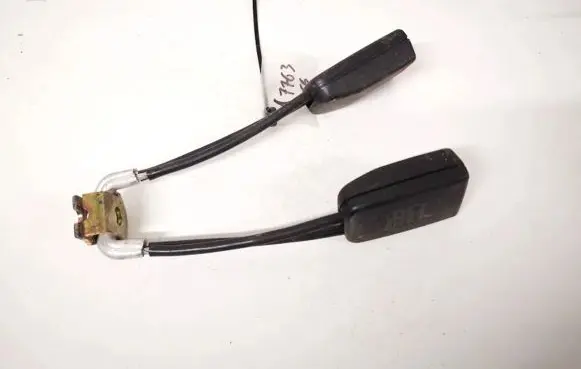 Middle seatbelt buckle (rear)