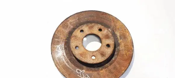 Nissan Qashqai Front brake disc ventiliuojamas