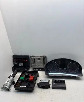 Volkswagen Golf V Engine ECU kit and lock set 03G906021PM 03G906021AN 0281014061