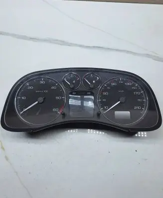 Peugeot 307 Speedometer (instrument cluster) 281121955 9654485280