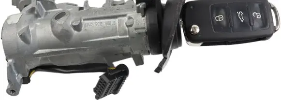 Skoda Octavia Mk2 (1Z) Ignition lock 1K0905865A 3T0837202 1K0905851B